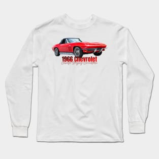 1966 Chevrolet Corvette Stingray Convertible Long Sleeve T-Shirt